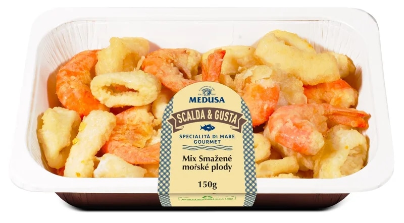 Medusa Mix smažených mořských plodů