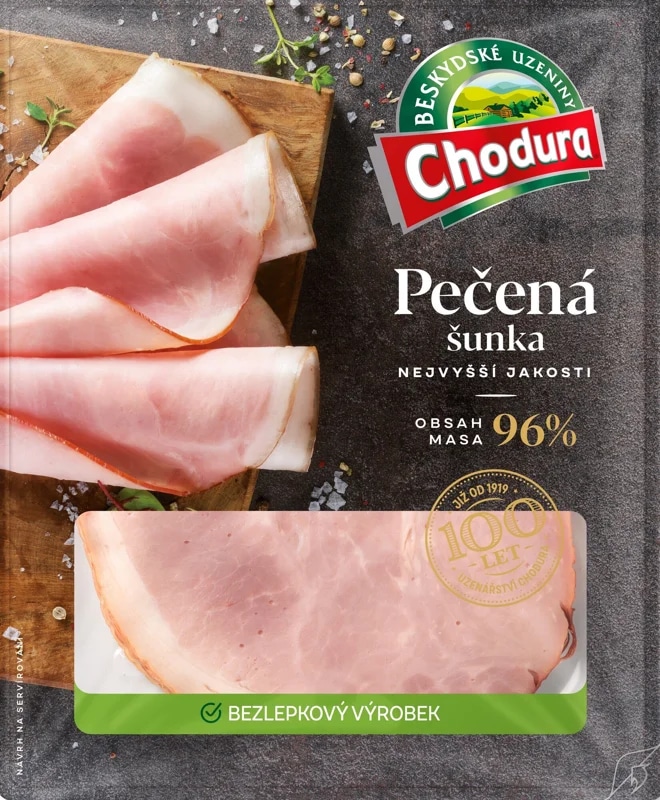 Chodura Pečená šunka s obsahem masa 96 %