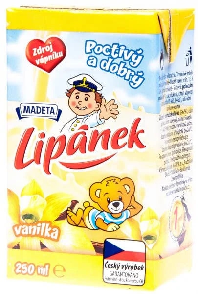 Madeta Lipánek Mléko vanilkové