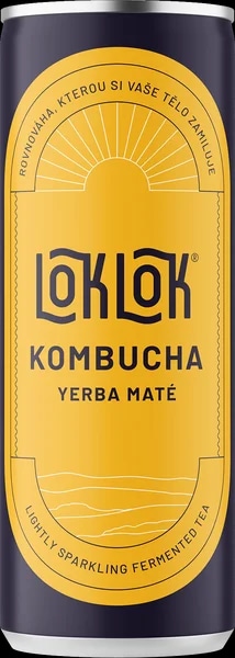 Loklok Kombucha Yerba maté plech