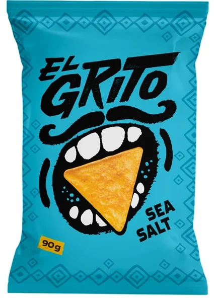El Grito Tortilla chipsy, mořská sůl