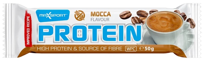 Max Sport Protein tyčinka kávová