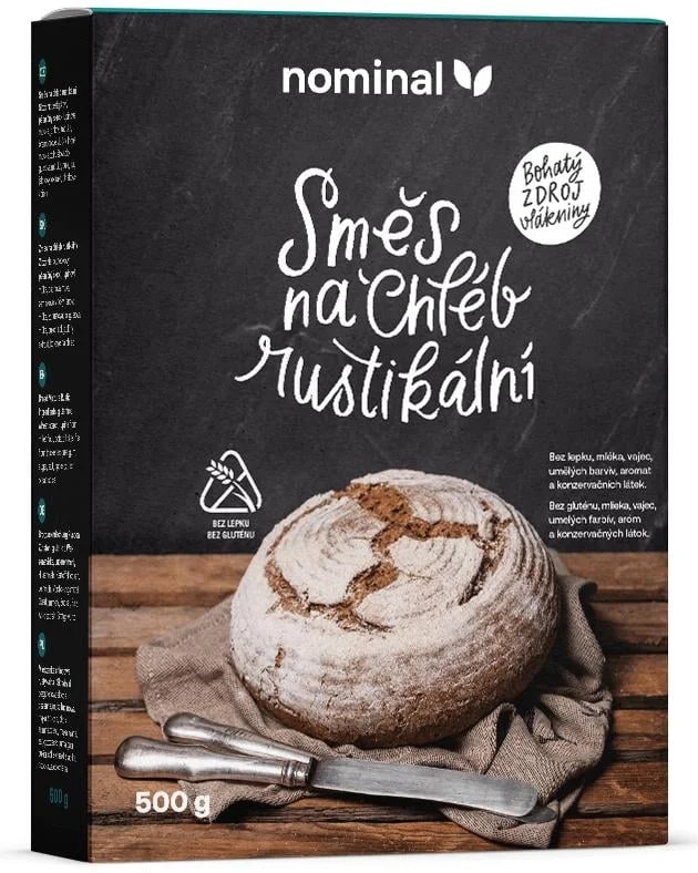 NOMINAL Bezlepková směs na chléb rustikální
