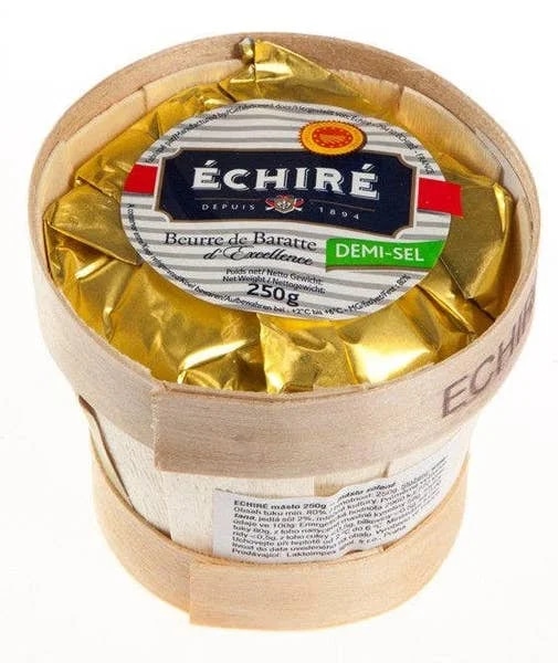 Échiré Máslo AOP solené chlazené