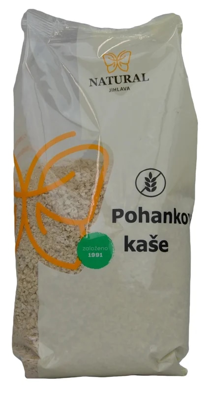 Natural Jihlava Kaše pohanková instantní bez lepku