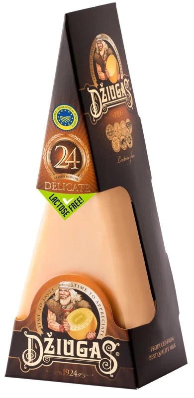 Džiugas Delicate tvrdý sýr zrající 24 měsíců