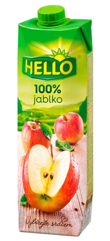 Hello 100% jablečná šťáva