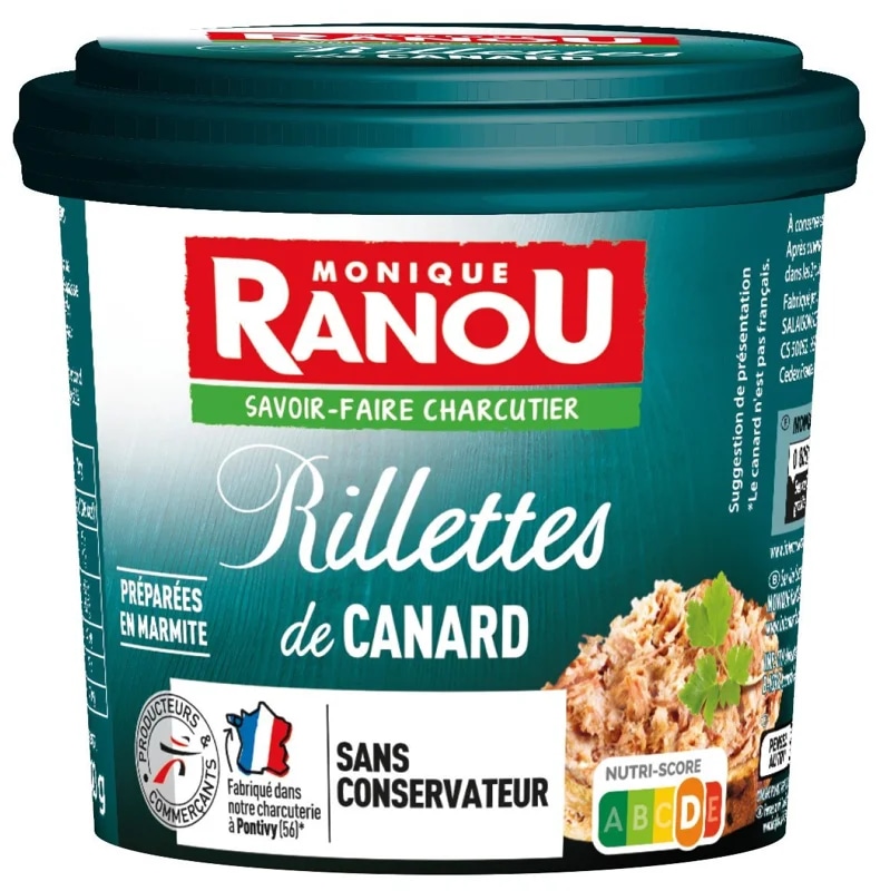Monique Ranou Kachní rillettes