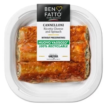 Benfatto Cannelloni s ricottou a špenátem