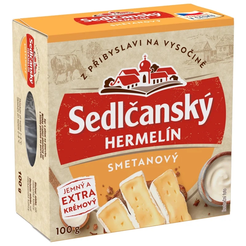 Sedlčanský Hermelín smetanový