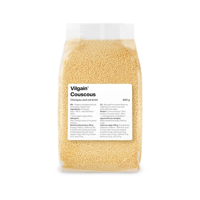 Vilgain Kuskus cizrnovo-čočkový BIO