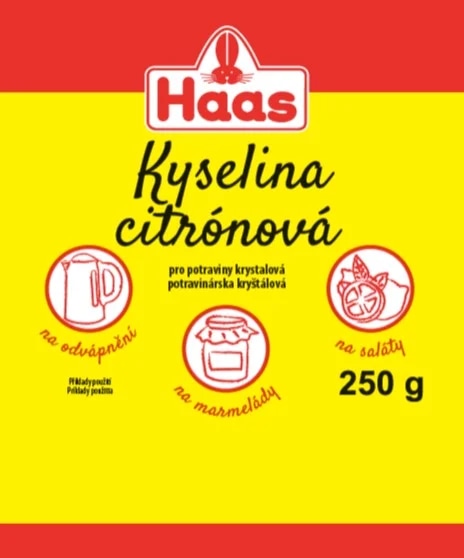 Haas Kyselina citrónová