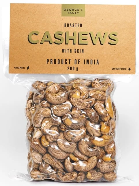 George's Taste Přírodní pražené kešu ve slupce