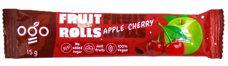 OGO Ovocná trubička jablko - třešeň