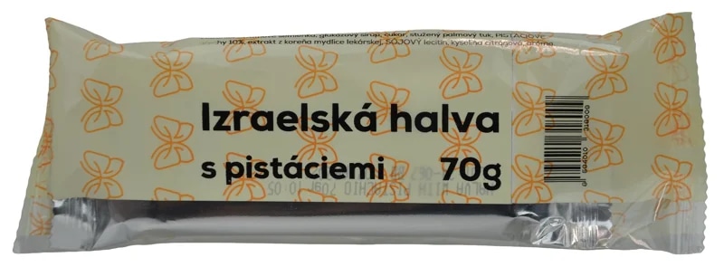 Natural Jihlava Izraelská halva s pistáciemi