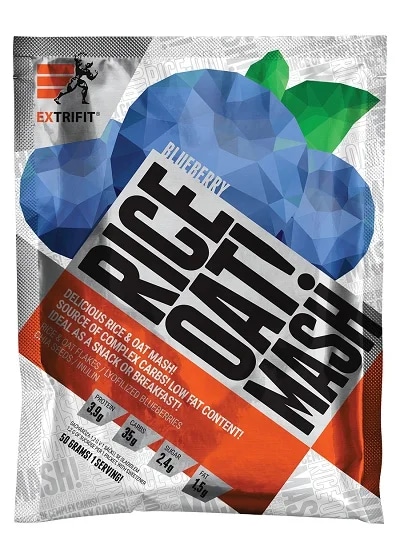Extrifit Rice & Oat Mash - borůvka