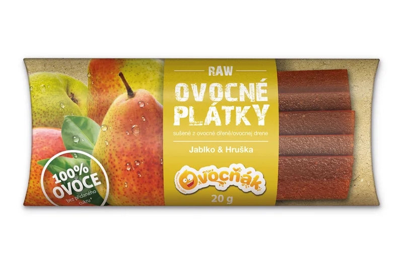 OVOCŇÁK ovocné plátky Hruška