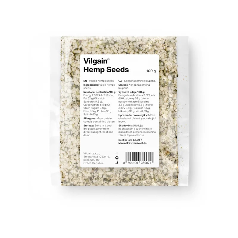Vilgain Konopná semínka