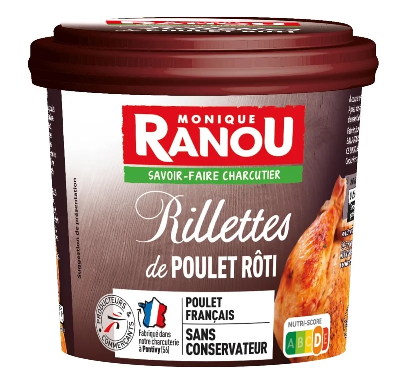 Monique Ranou Pečené kuřecí rillettes