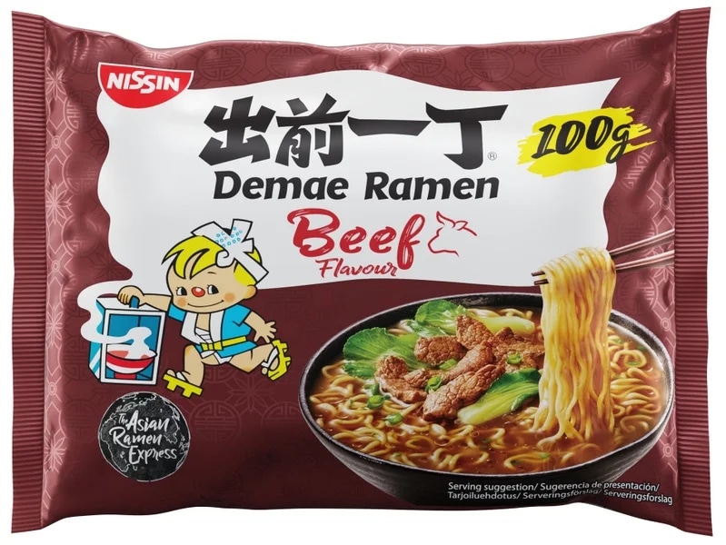 Nissin Demae Ramen Hovězí