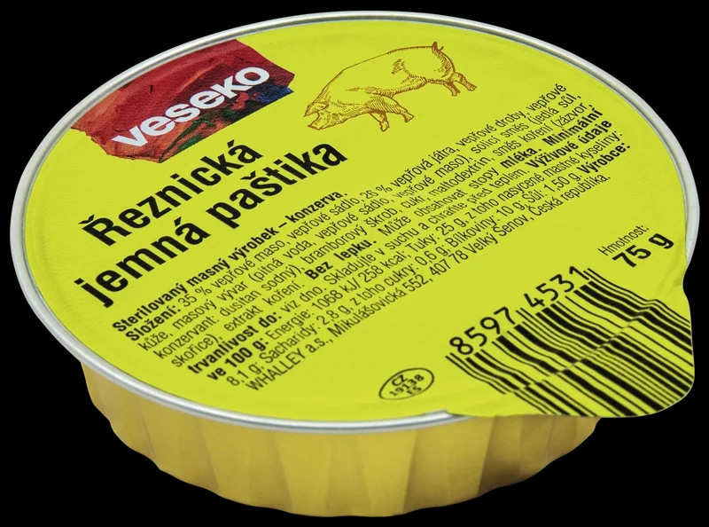 VESEKO Řeznická jemná paštika