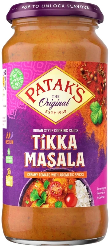Patak's Tikka masala kari omáčka