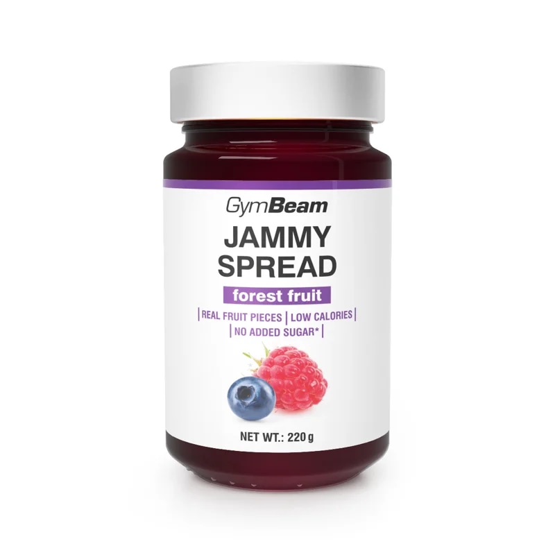 GymBeam Jammy Spread lesní ovoce
