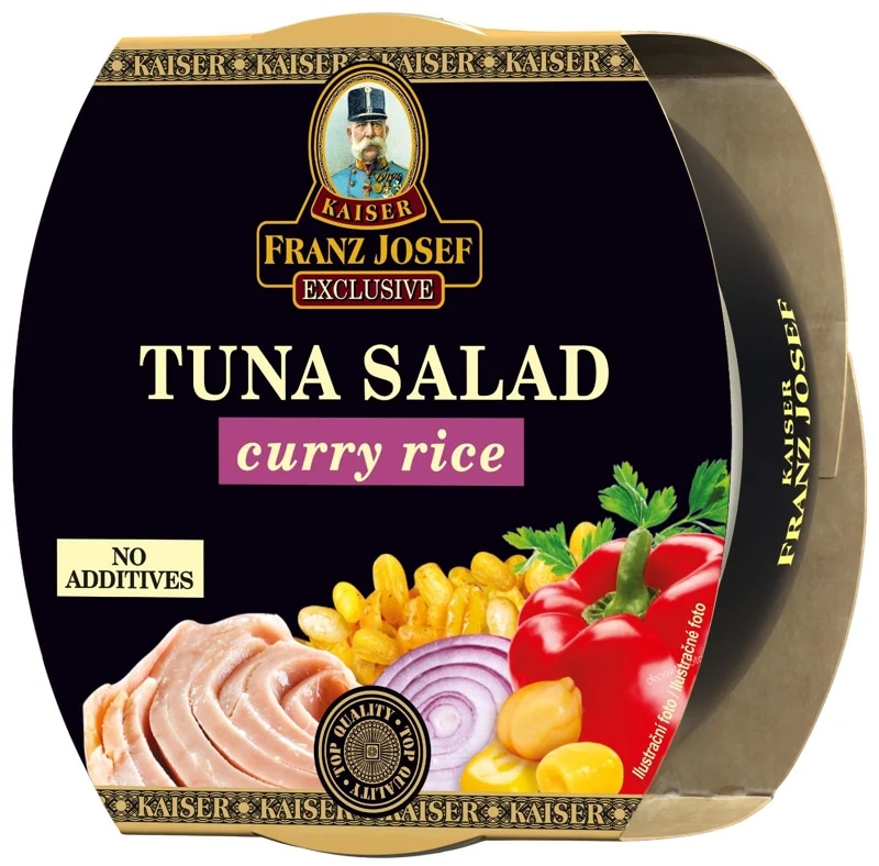 Franz Josef Kaiser Tuňákový salát kari s rýží