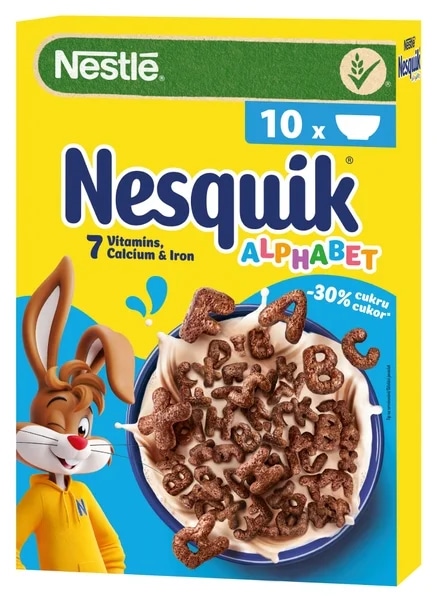 Nestlé Nesquik ABC cereálie