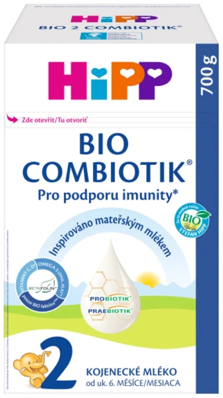 HiPP BIO Combiotik 2 kojenecké mléko
