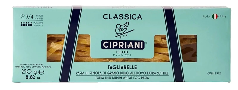 Cipriani Vaječné tagliarelle