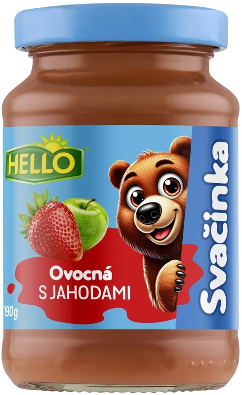 Hello Ovocná svačinka s jahodami a vitaminem C