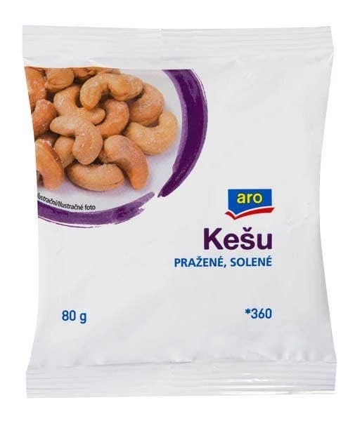 ARO Kešu pražené solené