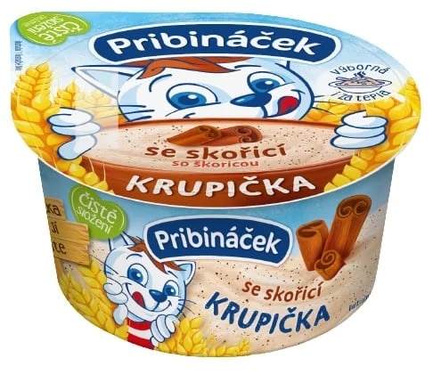 Pribináček Krupička se skořicí