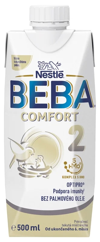 Beba Comfort 2 HM-O Pokračovací tekutá mléčná výživa