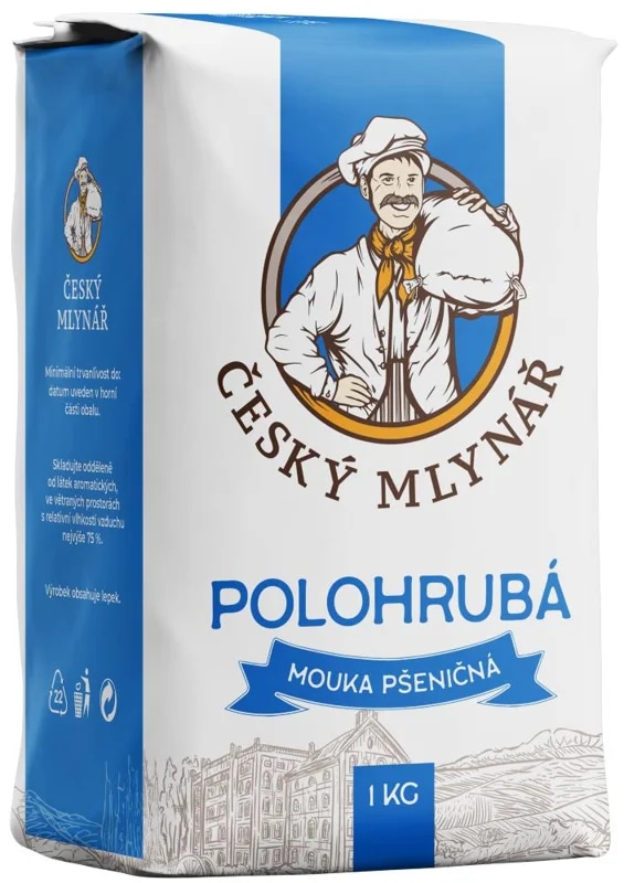 Český Mlynář Mouka pšeničná polohrubá
