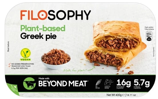 Filosophy Řecký rostlinný koláč