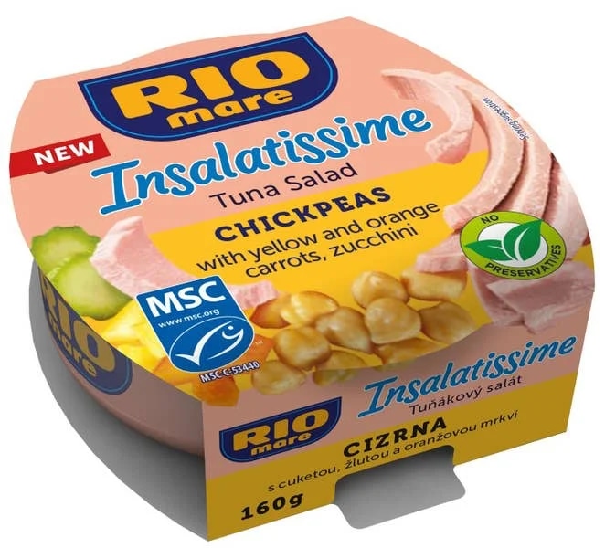 Rio Mare Insalatissime Salát tuňákový s cizrnou