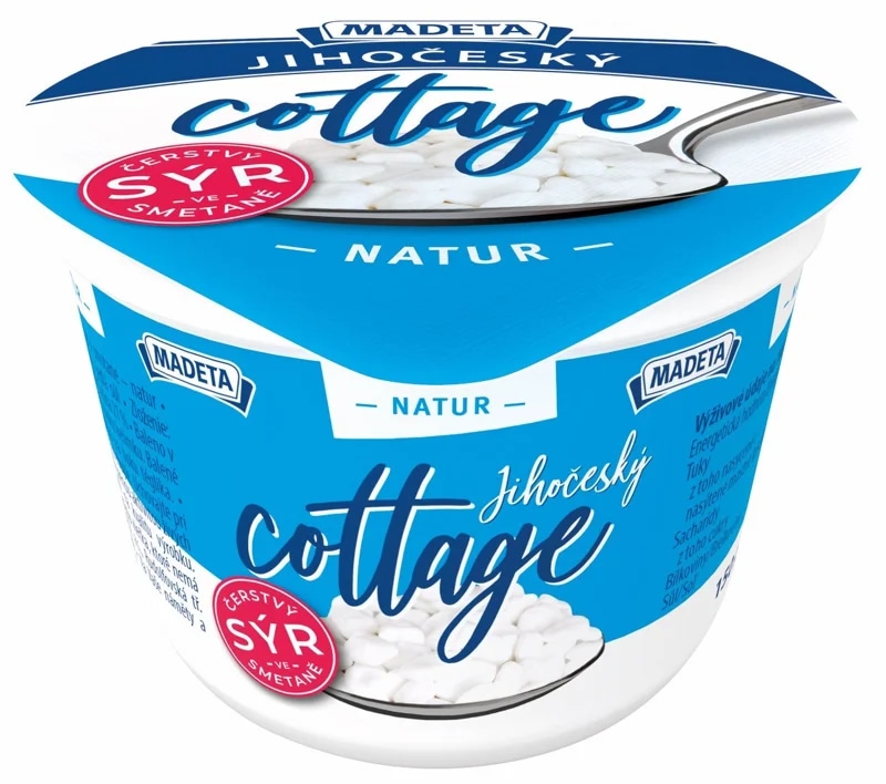 Madeta Jihočeský cottage sýr bez příchuti