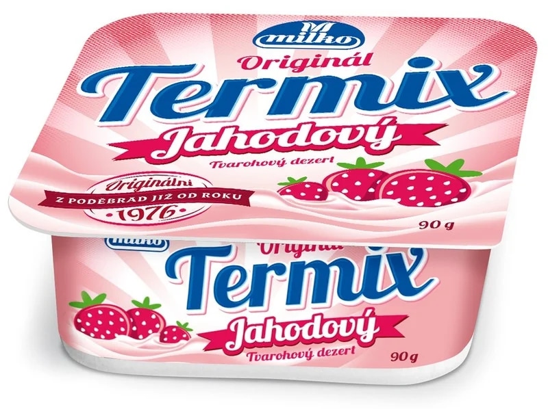 Milko Termix Originál Jahodový tvarohový dezert