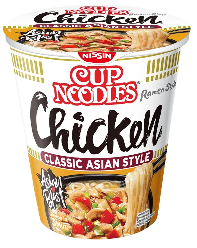 Nissin Instantní nudlová polévka Tasty Chicken