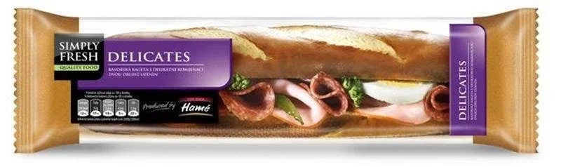 Simply Fresh Bageta Delicates chlazená
