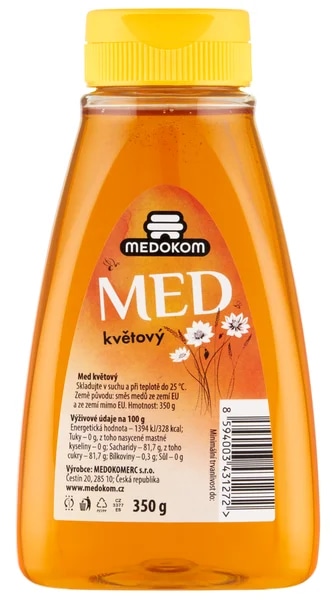 Medokomerc Med květový s dávkovačem