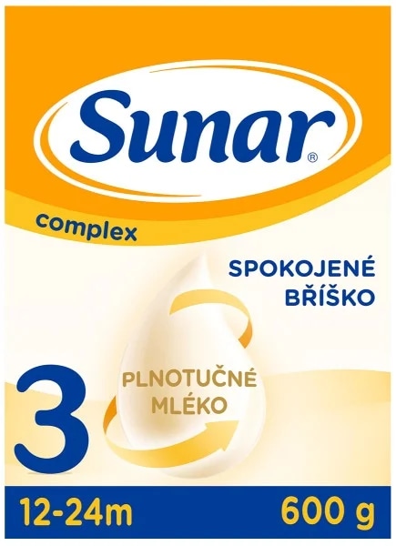 Sunar Complex 3, batolecí mléko od uk. 12. měsíce