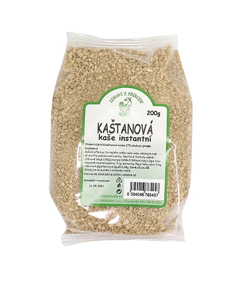 Zdraví z přírody Kaše kaštanová BIO