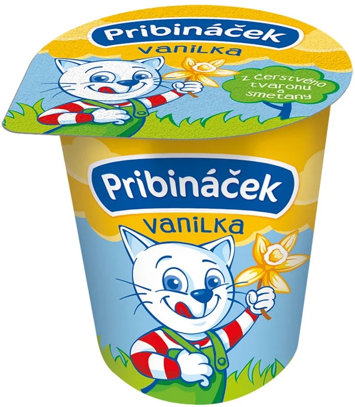 Pribináček vanilka dezert
