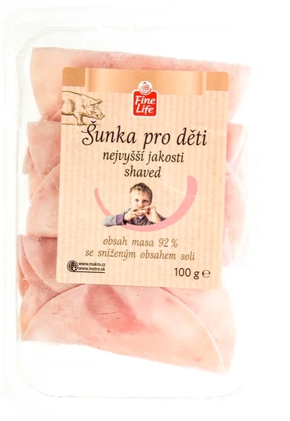 Fine Life Šunka pro děti nejvyšší jakosti shaved (92% masa)