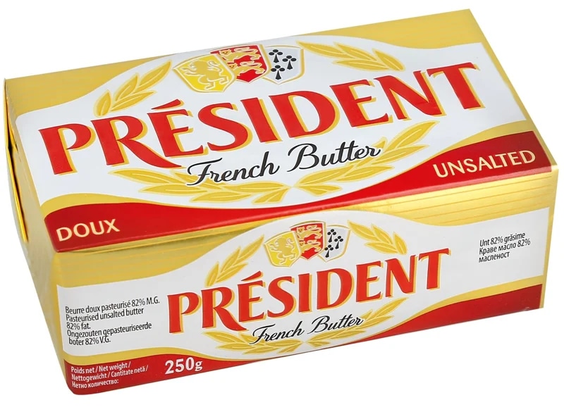 Président Máslo Plaquette jemné