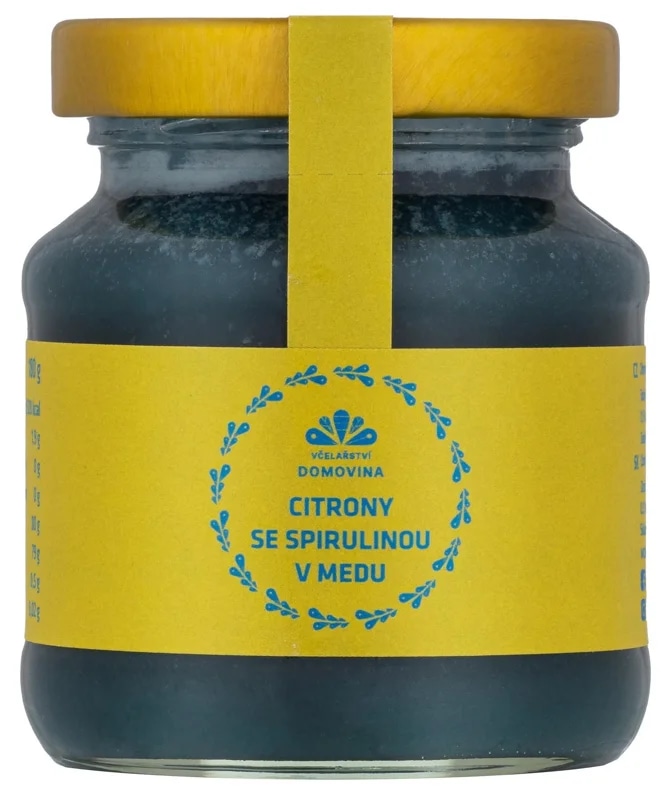 Včelařství Domovina Citron se spirulinou v medu