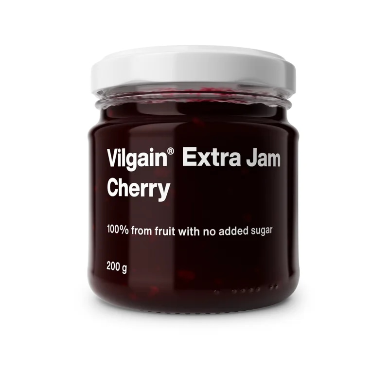 Vilgain Extra džem – třešeň bez přidaného cukru